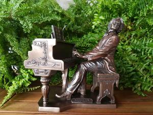 FIGURKA - CHOPIN GRAJCY NA FORTEPIANIE - VERONESE (WU75452A4) - 2822871189