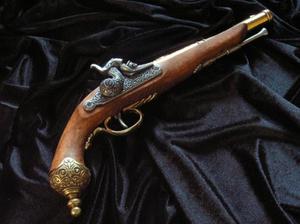 WOSKI CZARNOPROCHOWY PISTOLET KAPISZONOWY BRESCIA 1825r. (1013/L) - 2822870194