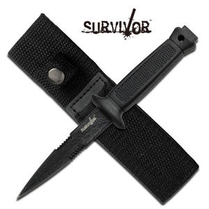 Nӯ survivalowy OSTRZE Stae 16,5 cm - HK-740BK - 2859657897