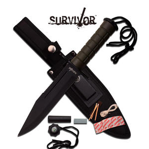 Nӯ wojskowy taktyczny SURVIVALOWY OSTRZE STAE 30CM - HK-786GN - 2859657913