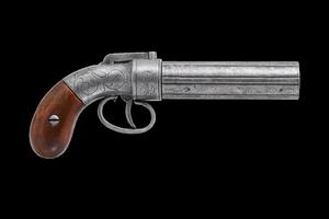 PISTOLET PIEPRZNICZKA SYGNOWANY ALLEN & THURBER 1837r. (K8652)