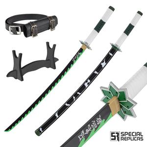 Miecz Katana Demon Slayer Sanemi Shinazugawa's Drewniany JT10657 - 2878578350