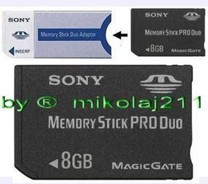 Sony 8GB MEMORY STICK PRO DUO MS Card 8 gb PSP - 8GB MEMORY STICK - 2827267022