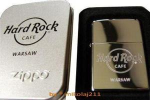 Hard Rock Cafe WARSAW ZIPPO Lighter chrome - 2827267027