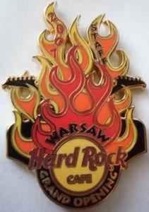 Hard Rock Cafe WARSAW 2007 Grand Opening STAFF pin LE 200 - 2827267041