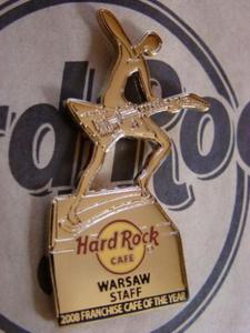 Hard Rock Cafe WARSAW 2008 Franchise Cafe of the Year STAFF LE 150 - 2827267042