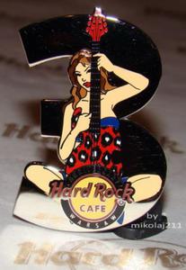 Hard Rock Cafe WARSAW 2010 Anniversary 3st. Pin LE 200 - 2827267138