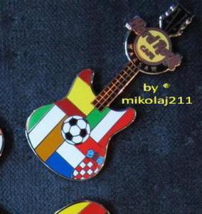 Hard Rock Cafe WARSAW 2012 Euro Football Group C Pin LE 100 - Euro Football Group C Pin