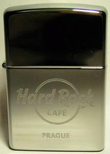 Hard Rock Cafe PRAGUE ZIPPO Lighter Chrome - 2827267287