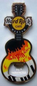 Hard Rock Cafe WARSAW 2013 Guitar Magnet ChoPINoLogy Opener - 2827267296