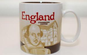 Starbucks ENGLAND CityMug ENGLAND GREAT BRITAIN CITY MUG ICON - 2827267308