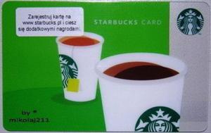 Starbucks POLAND Warsaw 2012 Gift Card Prepaid Polen UN-USED Register Your Card - Gift Card PLN Prepaid - 2827267315