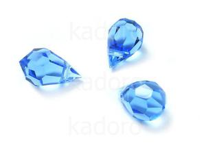 Drop 10x6mm Sapphire - 1 sztuka - 2872684105