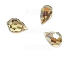 Drop 10x6mm Smoky Topaz - 1 sztuka - 2872684106