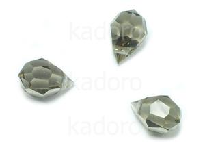 Drop 10x6mm Black Diamond - 1 sztuka