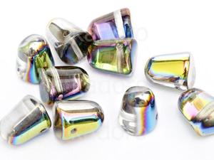 Gumdrop Beads Crystal Vitrail 10x7 mm - 10 sztuk - 2833604483