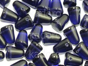 Gumdrop Beads Tanzanite 10x7 mm - 10 sztuk - 2833604493