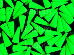 Spike Beads Neon Green 13x5 mm - 10 sztuk - 2833605128
