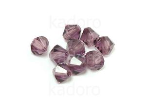 Bicone 3mm Amethyst - 6 sztuk - 2867519116