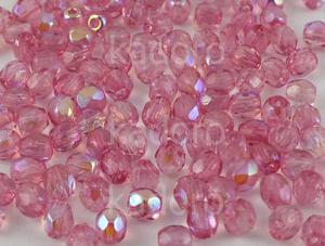 FP 3mm Coated Milky Pink AB - 40 sztuk - 2878035111