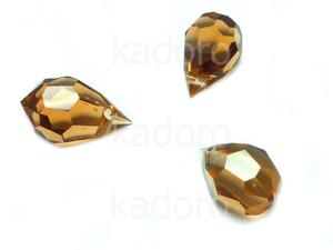 Drop 10x6mm Topaz - 1 sztuka - 2872684153