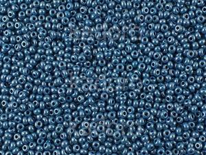 PRECIOSA Rocaille 11o-Opaque-Lustered Dirty Blue - 50 g - 2876060564