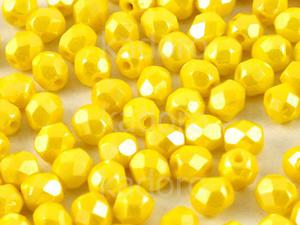 FP 4mm Luster - Opaque Yellow - 40 sztuk - 2878035134