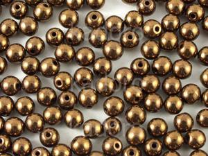 Round Beads Dark Bronze 4 mm - opakowanie - 2874486667