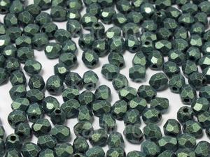 FP 3mm Metallic Suede Green - 40 sztuk - 2875284355