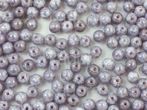 Round Beads Alabaster Blue Terracotta 4 mm - opakowanie - 2872979509