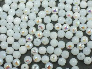 Round Beads Alabaster AB 4 mm - opakowanie - 2874486690