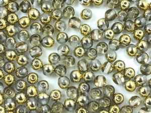 Round Beads Gold 1/2 4 mm - opakowanie - 2872979510