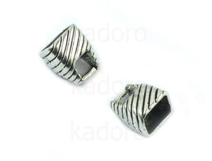 Kocwki ozdobne do rzemienia prostoktnego 13x10 mm - 2 sztuki - 2833611770