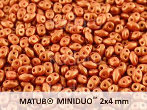 miniDUO 2x4mm Gold Shine Brick Red - 5 g - 2833612256