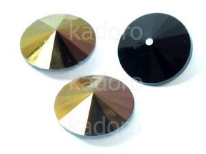 MATUBO Rivoli 18 mm Jet Brown Flare - 1 sztuka - 2833612969