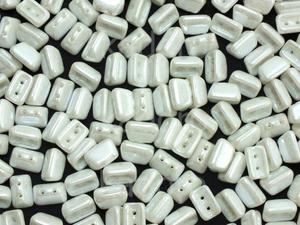 Roofy Beads Luster White 8x5 mm - 20 sztuk - 2835180984