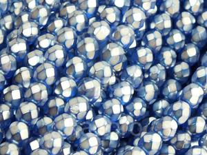 FP 6mm Capri Blue Frosted Pearl - 20 sztuk - 2835564451