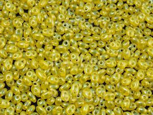 Twin 2.5x5mm Crystal Yellow Terra Pearl - 10 g - 2838065029