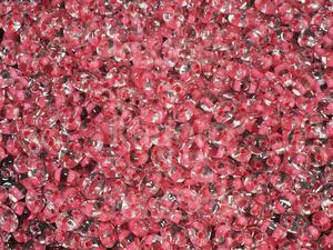 Twin 2.5x5mm Candy Pink-Lined Crystal - 50 g - 2838065044