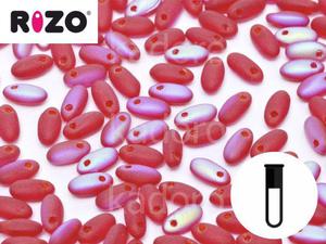 RIZO Beads Red AB Matted - fiolka - 2844467338