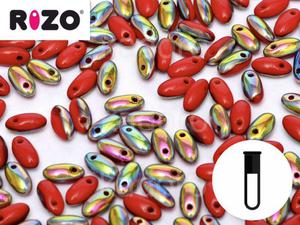 RIZO Beads Opaque Red Vitrail - fiolka - 2844467347