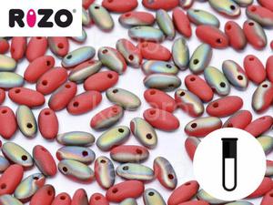 RIZO Beads Opaque Red Vitrail Matted - fiolka - 2844467348