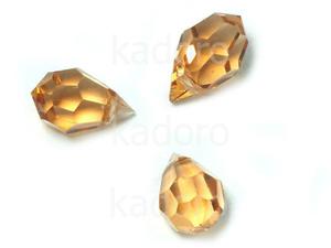 Drop 10x6mm Light Peach - 1 sztuka - 2872684248