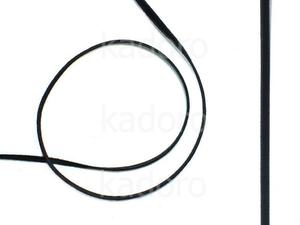 Aksamitka czarna 3.5 mm - 1 m - 2850302691