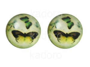 Kaboszon motyl LXIII 12 mm - 2 sztuki - 2852775120