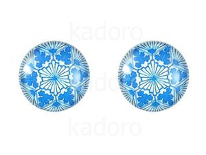 Kaboszon ornament XXXIX ludowy 12 mm - 2 sztuki - 2852775212