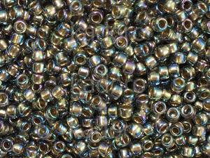 TOHO Round 8o-999 Gold-Lined Rainbow Black Diamond - 10 g - 2878035164