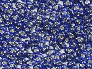 Farfalle 3.2x6.5mm Silver-Lined Lustered Cobalt - 10 g - 2858194810