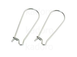 Bigle zamknite 33 mm stal chirurgiczna - 1 para - 2861818452