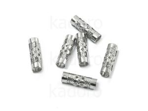 Rurka stalowa ozdobna 12x4 mm - 4 sztuki - 2871750329